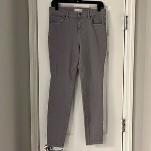 EUC Size 6 Loft Gray Jean Legging/Jegging